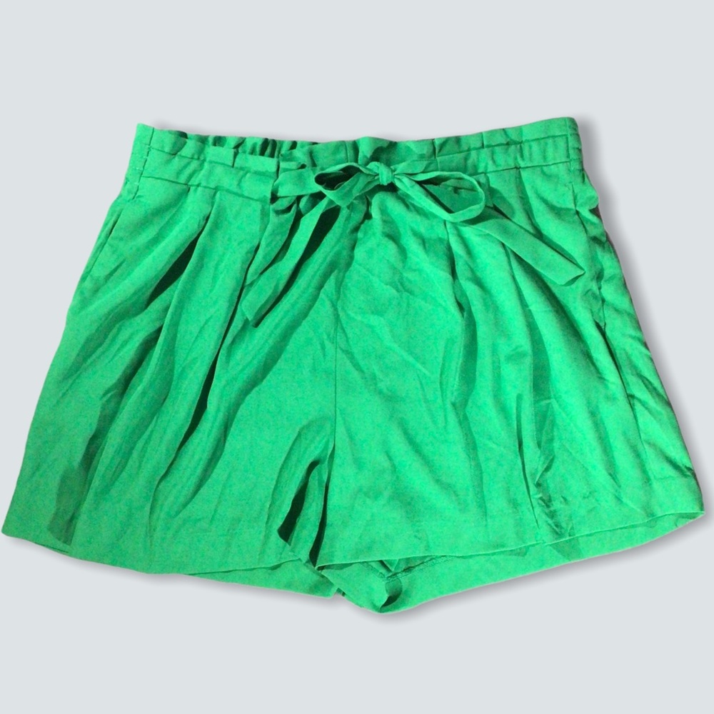 NWT Worthington Soft Pleated Tie Shorts Size XXL